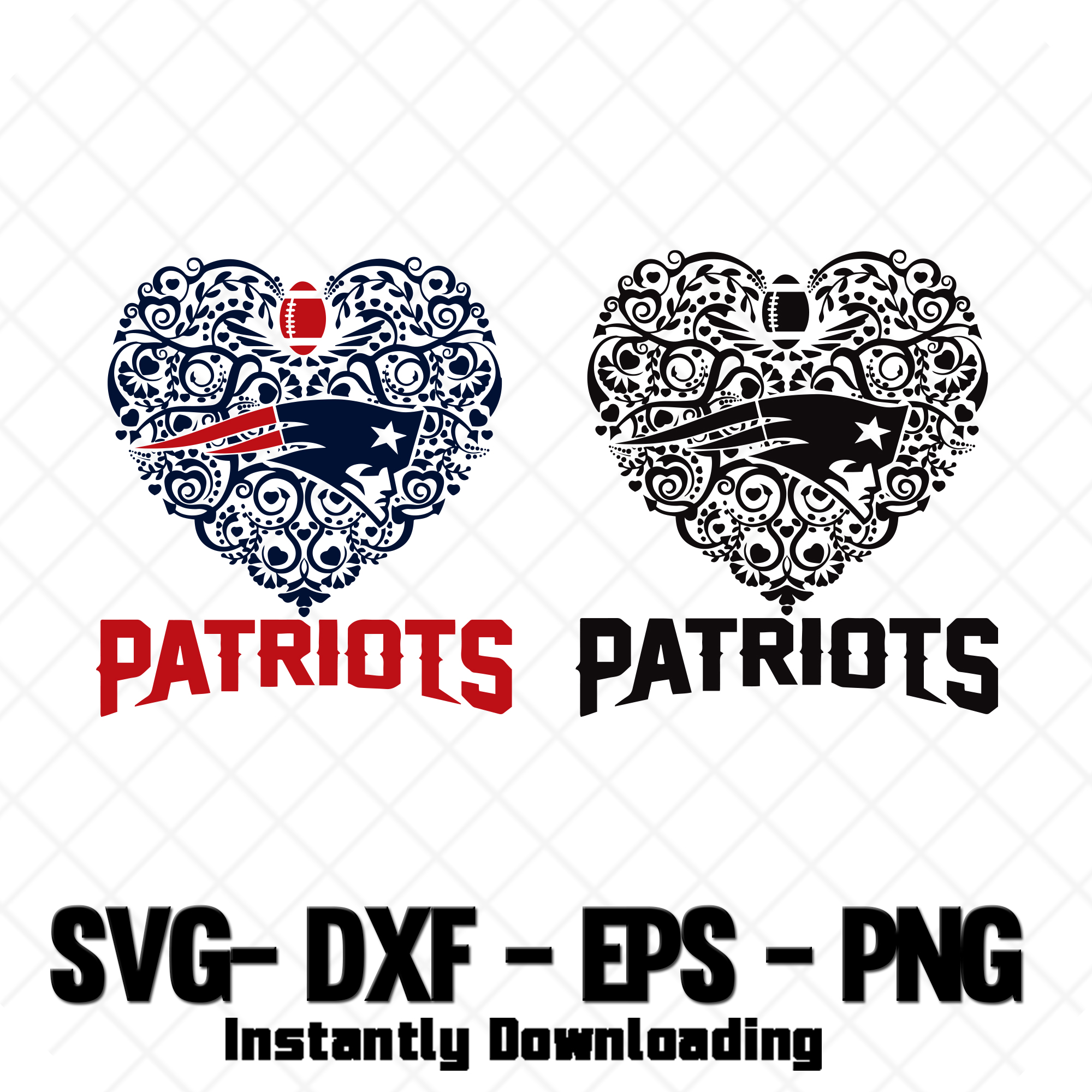 New England Patriots Svg Cut Files Vector Svg Format