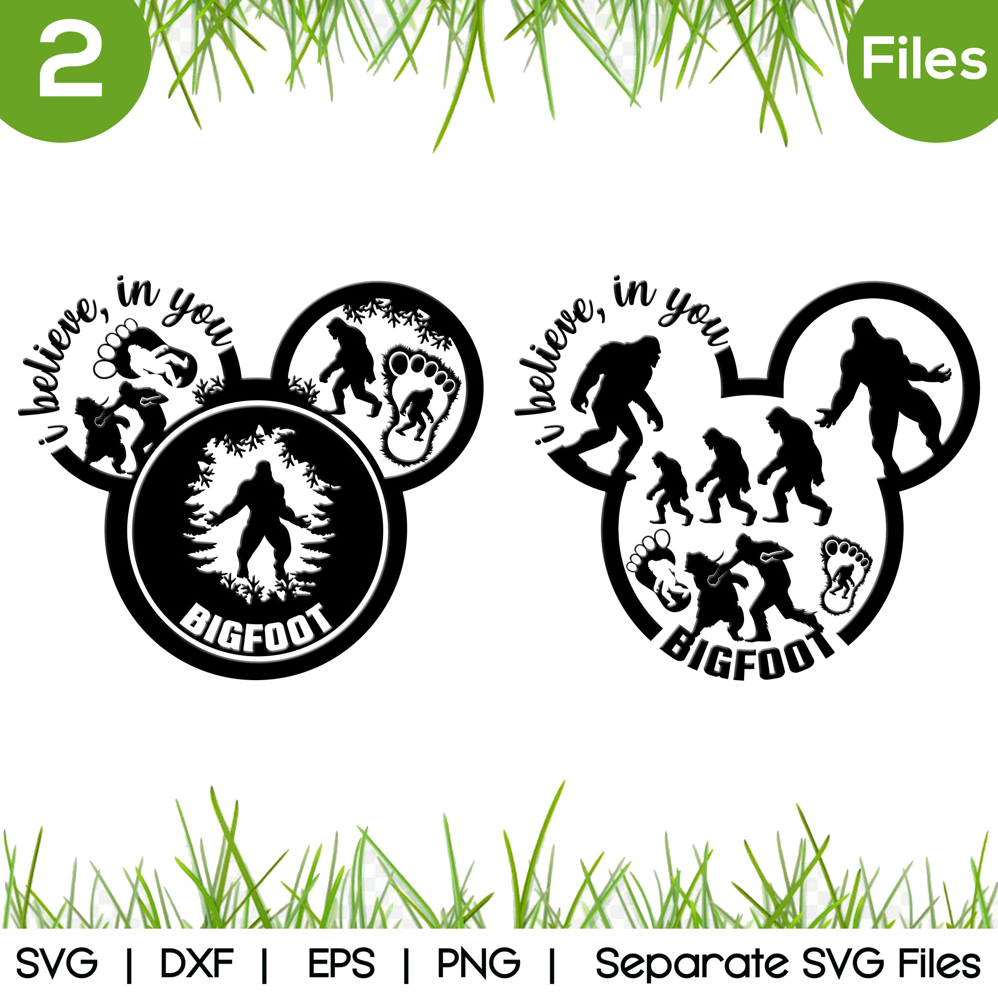 Download Bigfoot Mickey Svg Cut Files Vector Svg Format