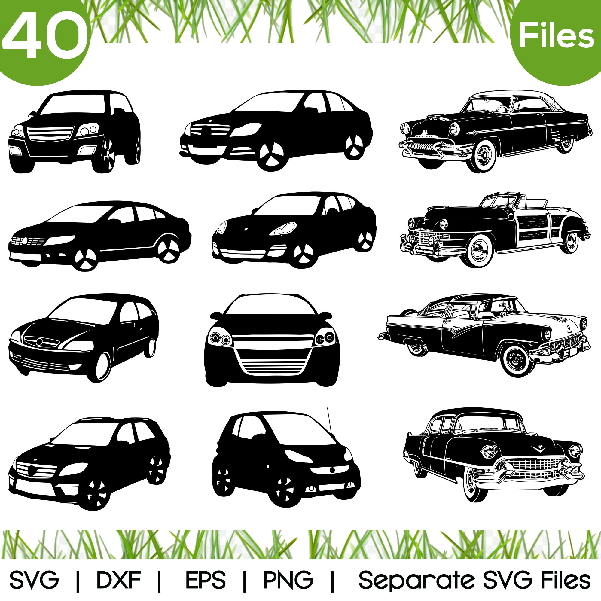 Cars SVG Cut Files - vector svg format