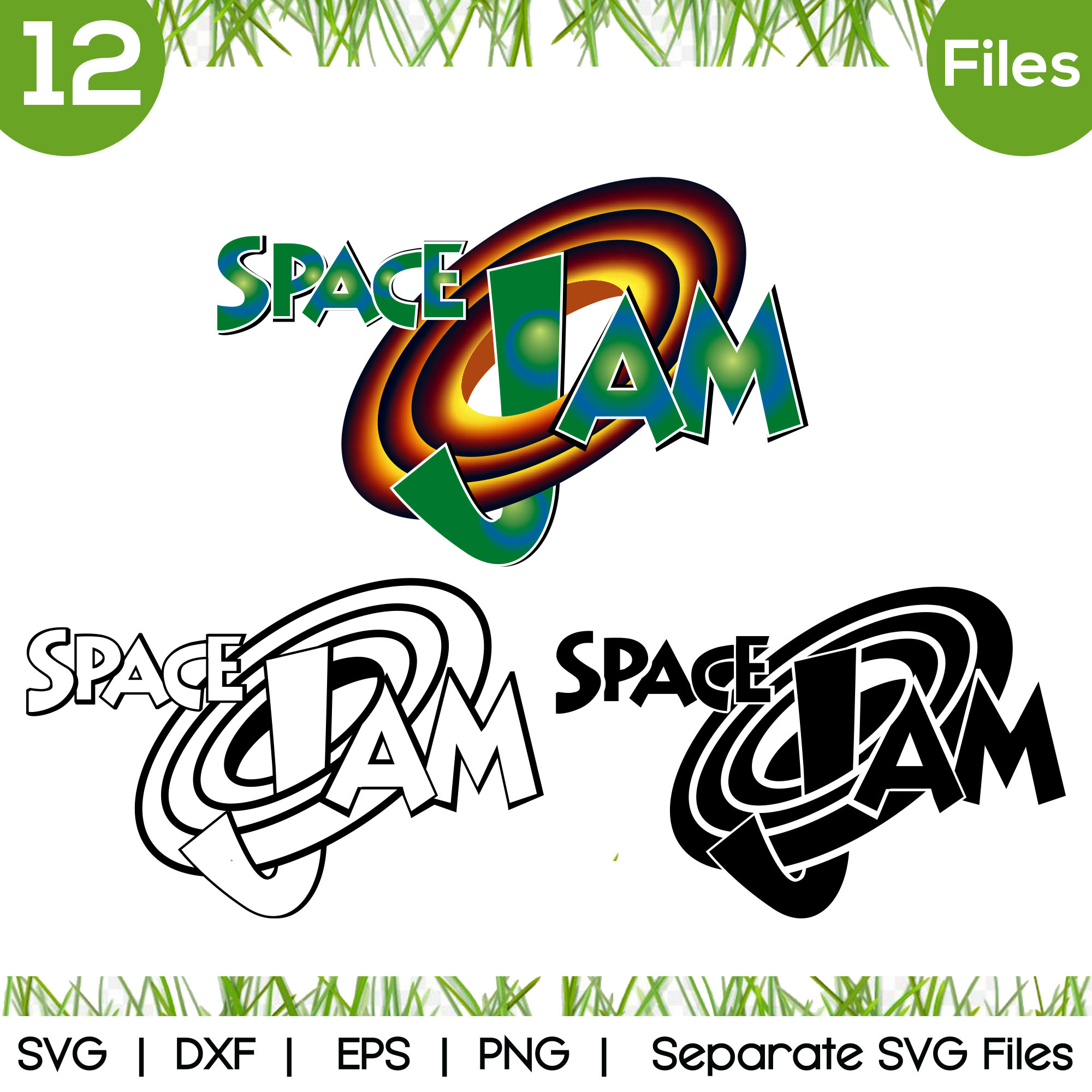 Space Jam SVG Cut Files - vector svg format