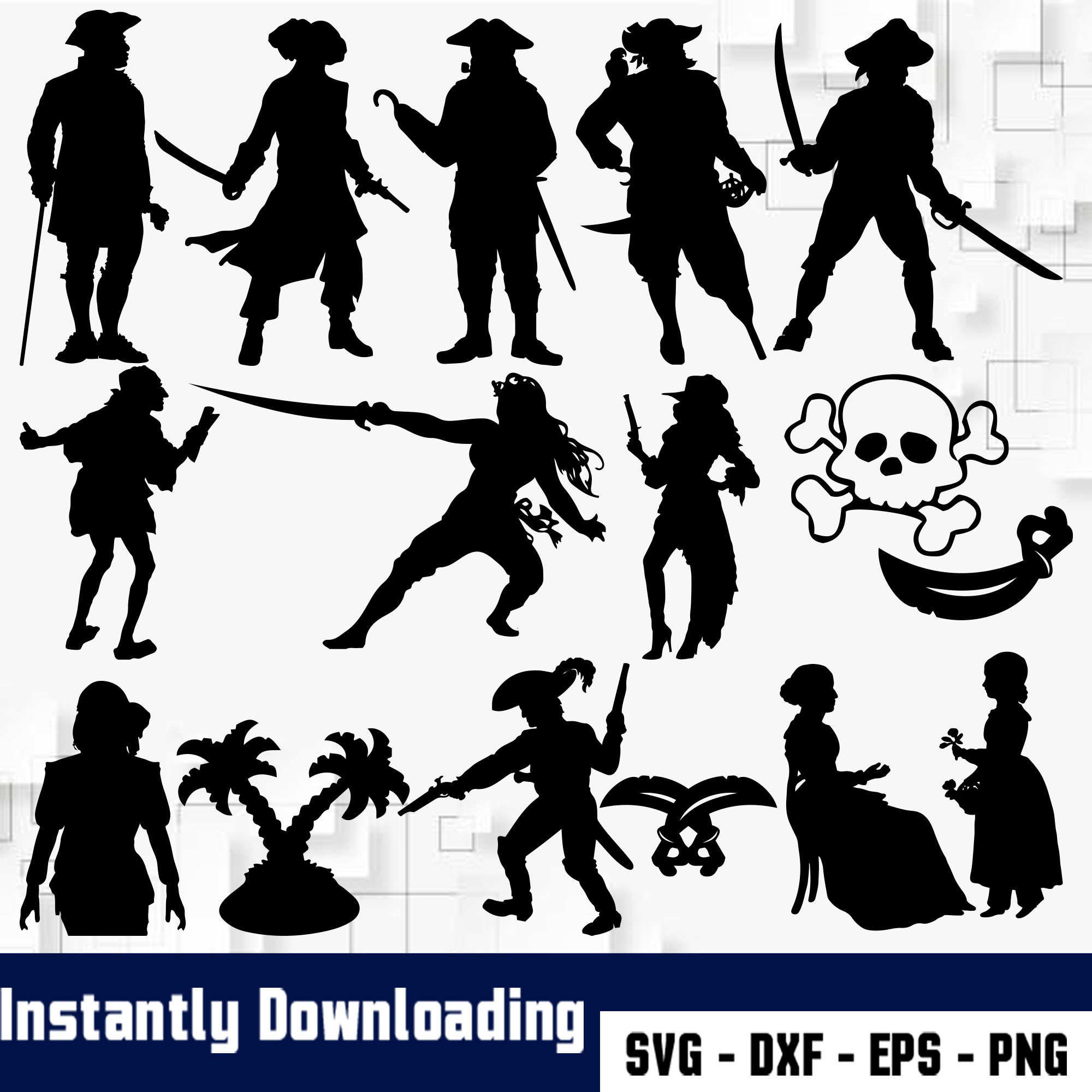 Download Pirate SVG Cut Files - vector svg format